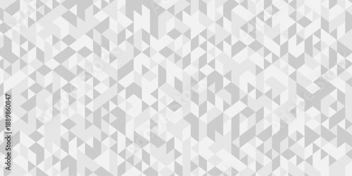 Abstract seamless geometric pattern triangle vector futuristic technology design. Seamless geometric pattern with shapes. Abstract geometric background triangle wallpaper. Gray polygonal background.	