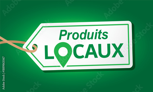 PRODUITS LOCAUX ETIQUETTE