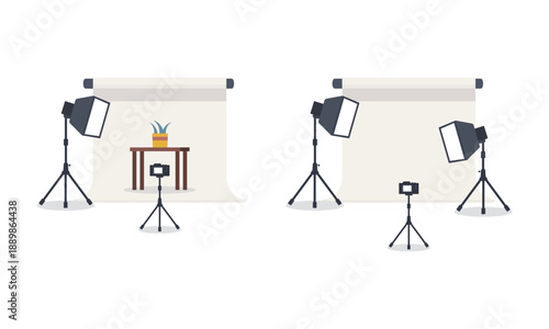 プロダクトのスタジオ撮影イラスト – 商品撮影と制作プロセス