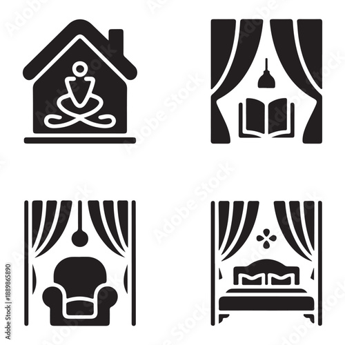 Quiet home peaceful control silhouette for noise free smart living