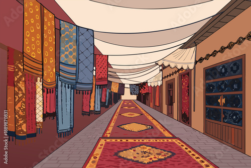 Cultural Bazaar Textile Alley