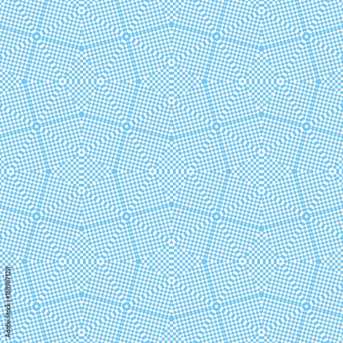 Abstract geometric set of seamless pattern