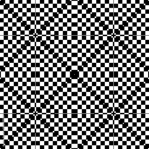 Abstract geometric set of seamless pattern