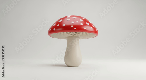 Amanita muscaria, commonly known as the fly agaric, a poisonous and psychoactive basidiomycete