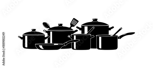 Cookware Set with Utensils