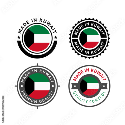 National flag of the State of Kuwait