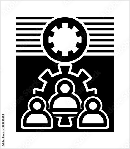 Team Work Icon M_2601002