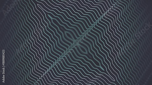 Technological 4K animation. A hypnotic portal made of diagonal lines. Seamless loop for VJing and hi-tech or sci-fi projects