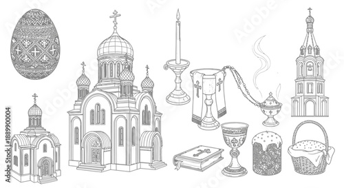 Orthodox Christian Church and Religious Orthodox church religious church candle censer