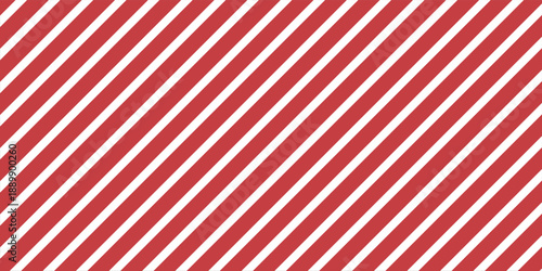 Red stripes on a white background. Diagonal striped pattern. Vector illustration. Christmas or winter theme. Background with diagonal stripes. Vector eps10