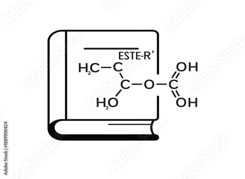 Chemical structure of an ester
