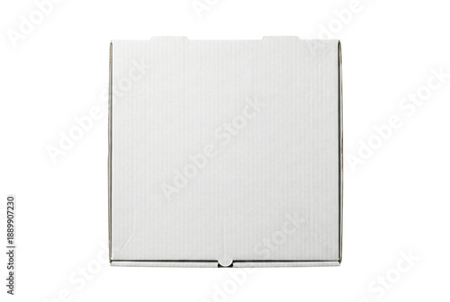 Blank pizza box