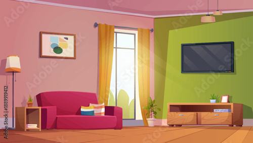 Modern Cozy Living Room