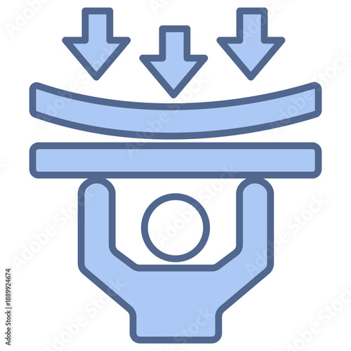 Resilience Blue Icon