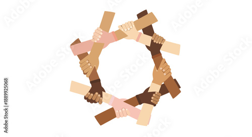 Assorted chocolate bars arranged in a circular pattern on a neutral background
