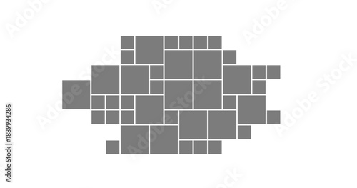 Gallery collage with montage and moodboard for brochure background. Corporate pattern and photography for design illustration. Holiday layout and concept for minimalist word art.