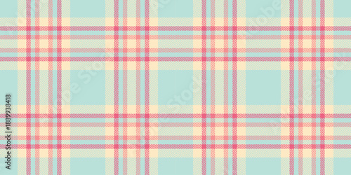 Textured pattern tartan seamless, father vector fabric texture. Weave textile check background plaid in light and bisque colors.