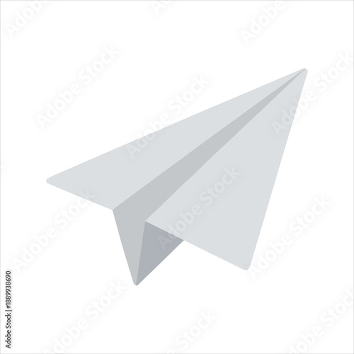Paper Airplane Flying illustration, Kids toy clipart, Playtime Digital File, Children Game Toy Art