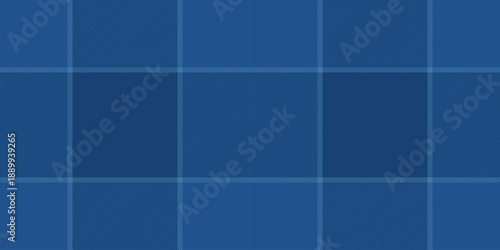 Horizon tartan vector fabric, top plaid pattern seamless. Dogtooth background texture check textile in blue and cyan colors.