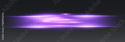 Glowing violet motion blur light effect