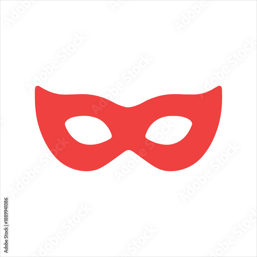 Superhero Mask illustration, Kids toy clipart, Playtime Digital File, Children Game Toy Art
