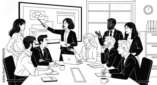 business people in a meeting