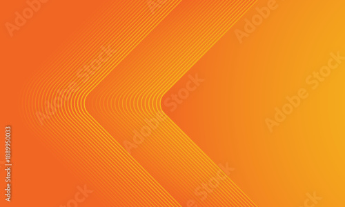 Modern orange abstract Minimal pattern background. Vibrant gradient geometric lines. vector Eps 10
