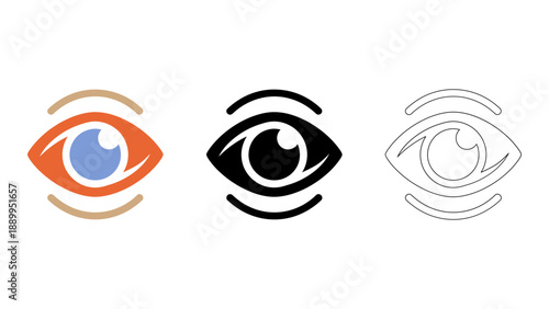 Eye scan technology for secure identity authentication and verification