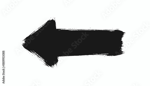 Abstract Arrow Vector Evolution – Right-Pointing Stylized Brushstroke Arrows Grid, Minimalist Directional Icons for Design, Navigation, Emphasis, Transparent Background, Editable Vector Elements