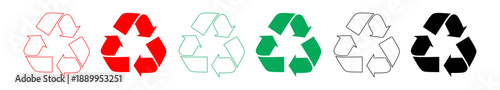 Recycling symbol sign transparent png vector illustration