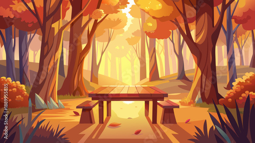 autumn leaves in a window