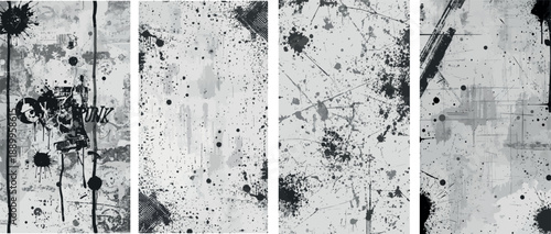 Ink Splash and Abstract Art Textures for Digital Art Projects"