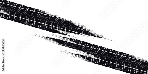Tire tread marks, wheel textures, tire marks - car racing, motocross, drift, rally, off-road and others.
