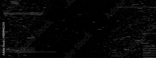 Tv glitch static effect with overlay pattern. Y2k vintage crt screen with dither line. Retro television broadcasting with live damage scratch. Grunge display graphic with grain for 90s analog monitor.