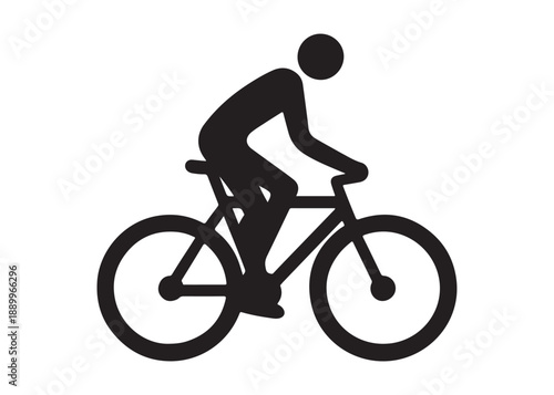 cycling logo silhouette vector, road bicycle race logo silhouette vector illustration, fast cycling transparent silhouette logo, cyclist riding a road bike logo vector silhouette on white background