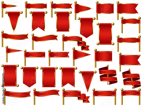 旗、線付、m10赤