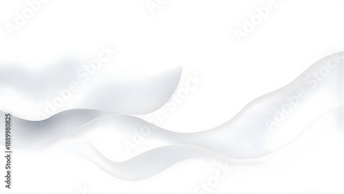 Clean Minimal White Abstract Background