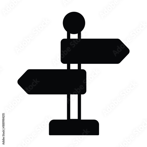Directions Vector icon which can easily modify or edit