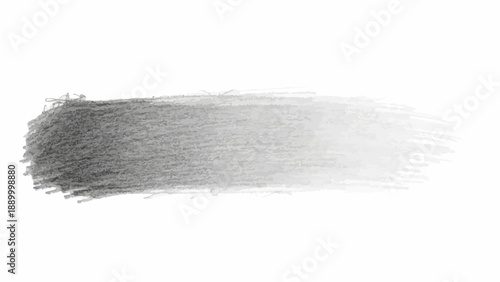 Black and white brush stroke texture on white background with gradient