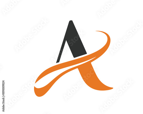 Letter initials a creative logo design