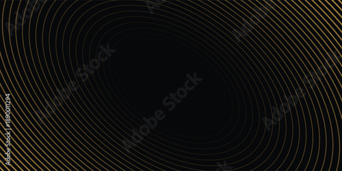 Black gold background vector wallapaper for backdrop, banner. vektor