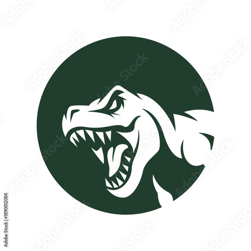 Dino logo icon design