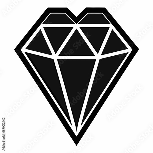 Diamond Heart Icon