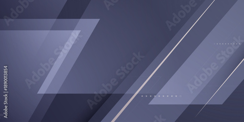 Abstract gray banner background. Simple and elegant overlap triangle and arrow shapes concept element design.