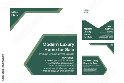 Abstract Modern Social Media Post Template