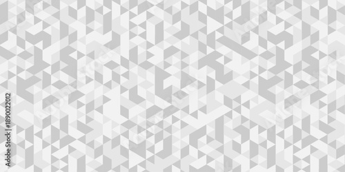 Abstract low polygon paper cubic white, gray wallpaper design. vector transparent poly triangle texture geometric pattern triangular. geometric wall tile metal cube triangle background.