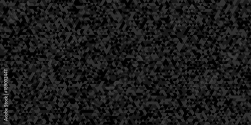 Abstract minimal low polygon cubic black paper design. vector poly triangle texture. geometric pattern triangular. wall tile metal cube triangle wallpaper background.