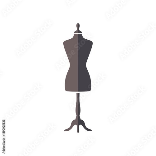 Elegant dress form mannequin for fashion design and tailoring purposes.