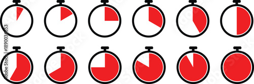 Infographic pie chart sections in ovals for business data visualization