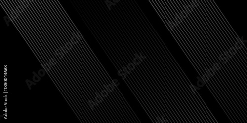 techno abstract background overlap layer on dark space with glowing white lines shape decoration. Modern graphic design element future style concept for banner,